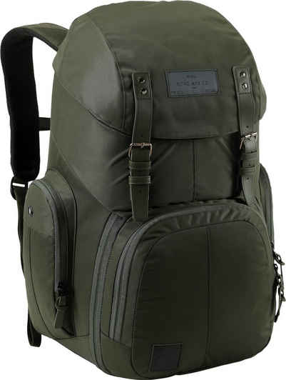 NITRO Laptoprucksack Weekender, Reiserucksack mit Laptopfach, Schulrucksack, Wanderrucksack