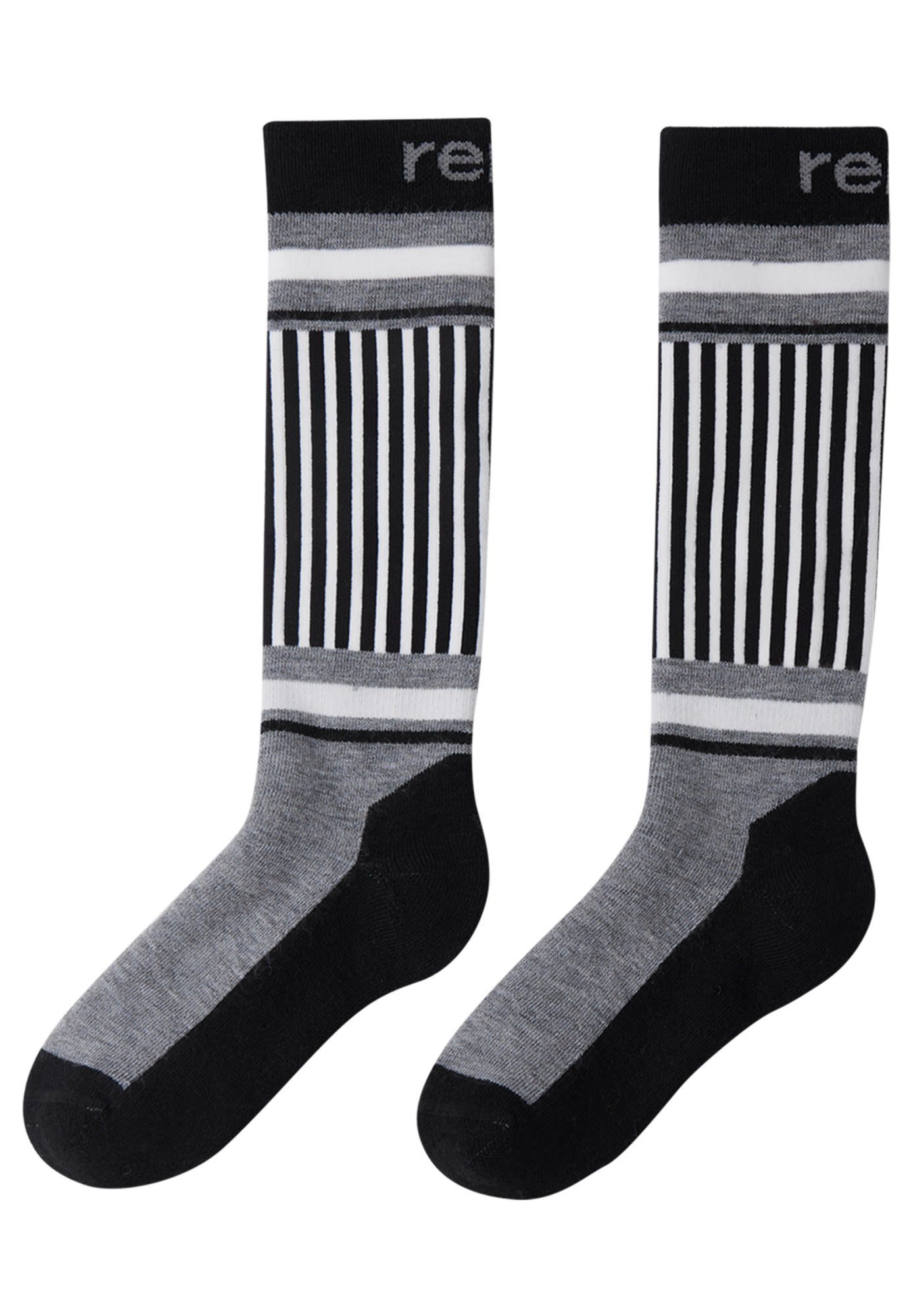 Reima Kinder Grey Kids reima Melange Frotee Socks Thermosocken Kompressionssocken