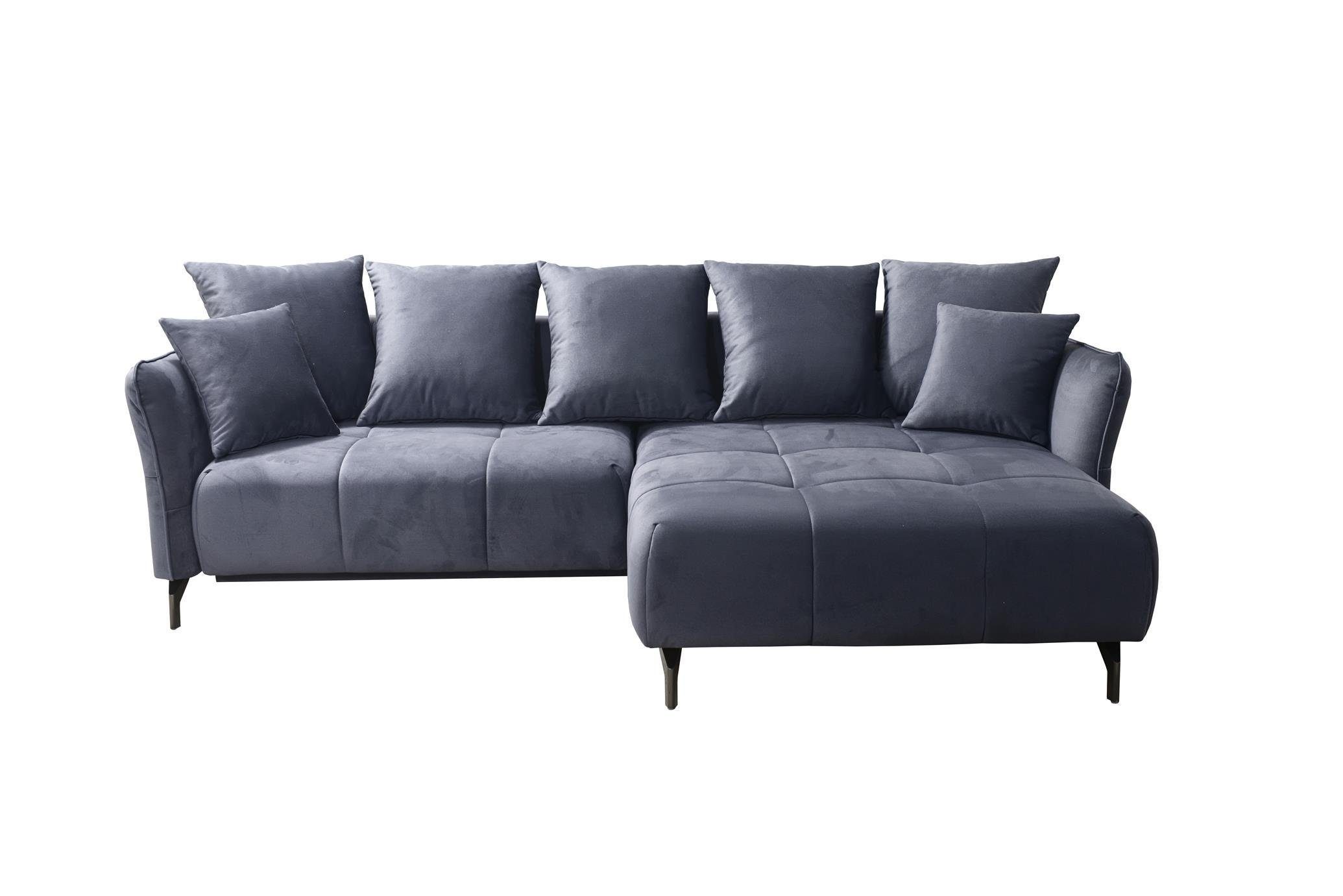 Furnix Ecksofa Auswahl, 133 mit x ausziehbare Sofa Schlaffunktion cm Liegefläche: Bettkasten, KAIROSS mit 234 EL10 Rosa