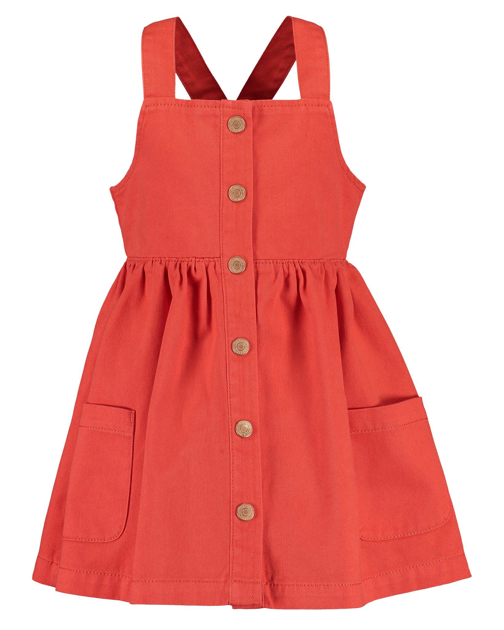 Blue Seven A-Linien-Kleid Blue Seven Sommerkleid mit Knopfleiste