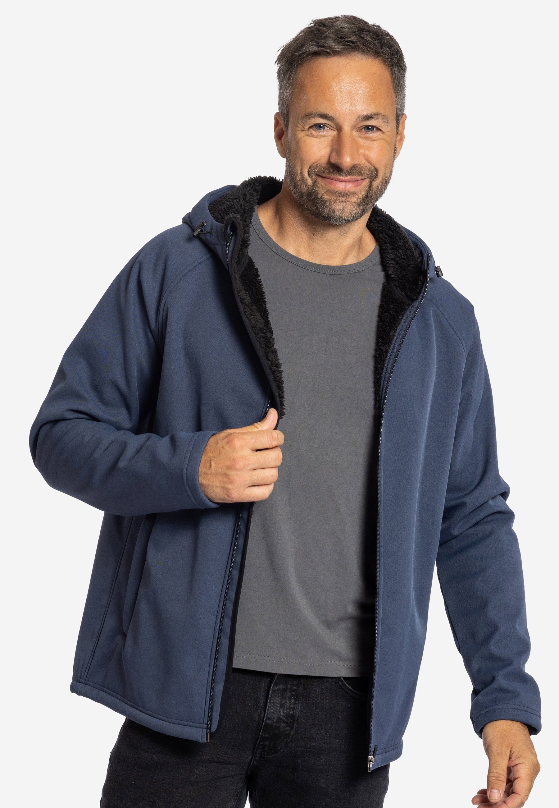 Elkline Winddichte Fleece Jacke ELKLINE Anything Goes Men Fleecejacke