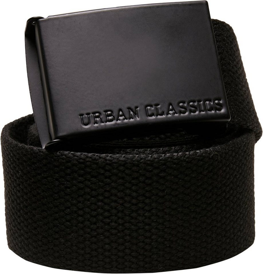 URBAN CLASSICS Hüftgürtel Accessoires Coloured Buckle Canvas Belt