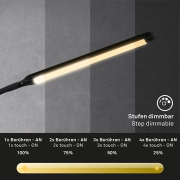 Briloner Leuchten Stehlampe 1472015, 328, LED fest verbaut, Warmweiß