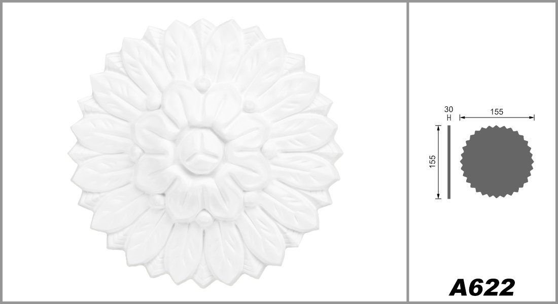 Grand Decor Wanddekoobjekt A622 (Ornament aus günstig online kaufen