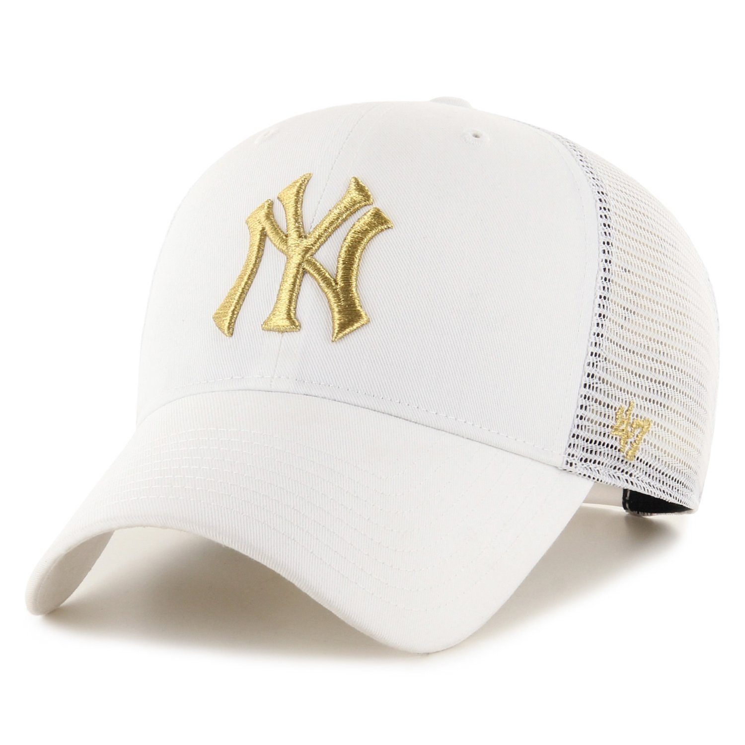 Metallic BRANSON Trucker New Yankees Cap Brand York Trucker '47