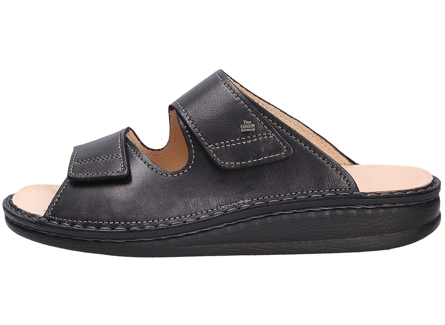 Finn Comfort Finn Comfort Herren Pantolette RIAD schwarz Größe Pantolette