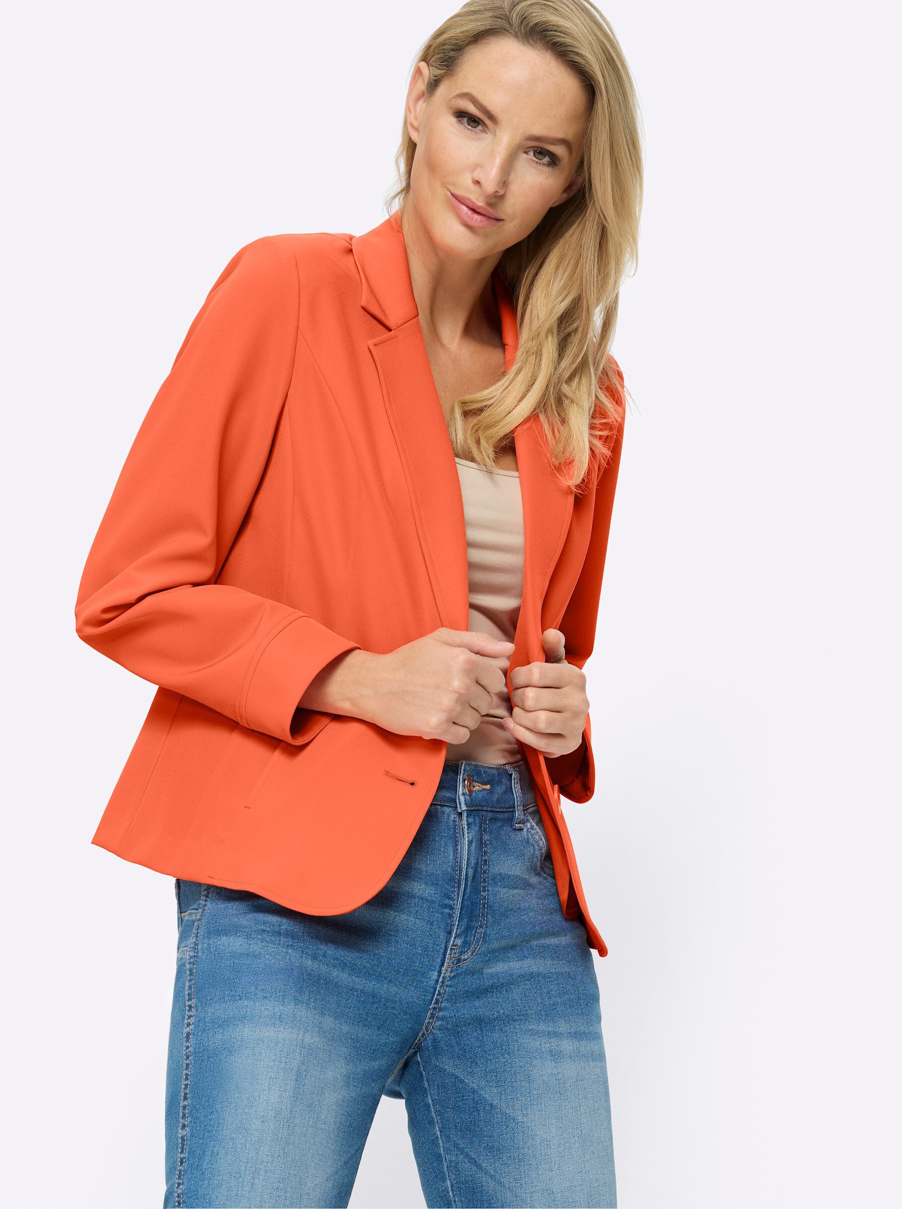 heine Blusenblazer Blazer Langarm