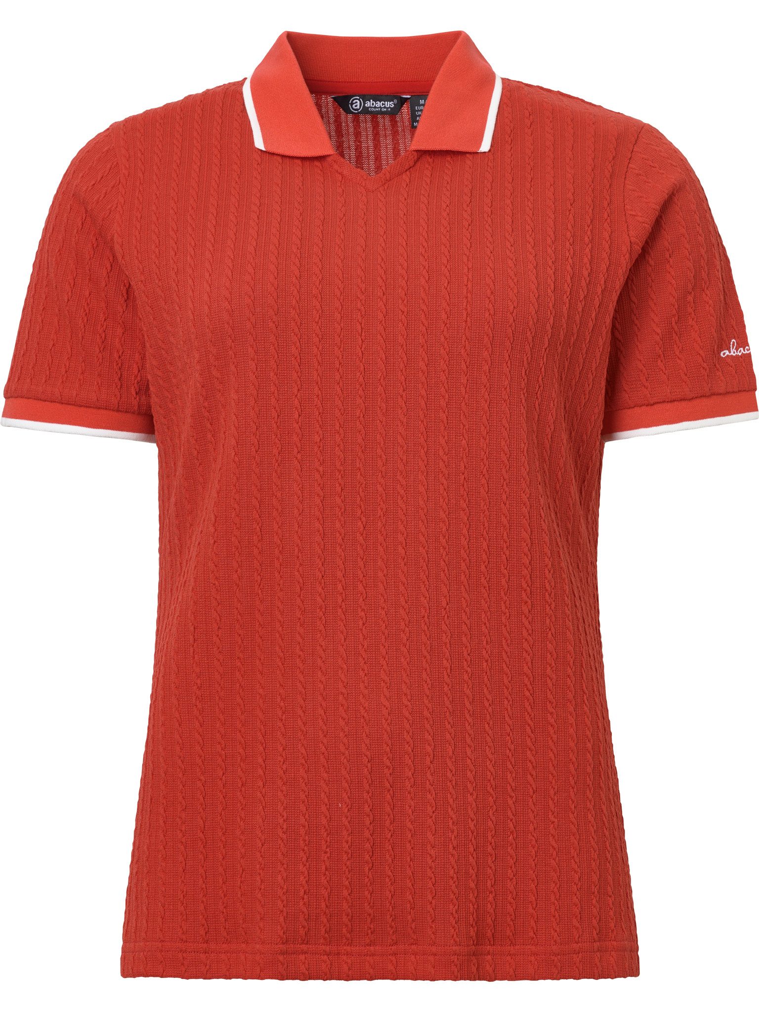 Poloshirt Abacus Golf Polo Sand Halfsleeve Rot Damen