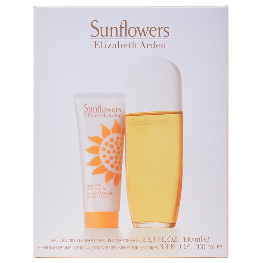 Duft-Set Sunflowers Eau De Toilette Spray 100ml Set 2 Artikel