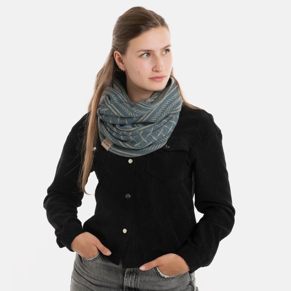 Knit Factory Strickschal Dusk Loop Schal Laurel/Urban Green, (1-St), Schal günstig online kaufen