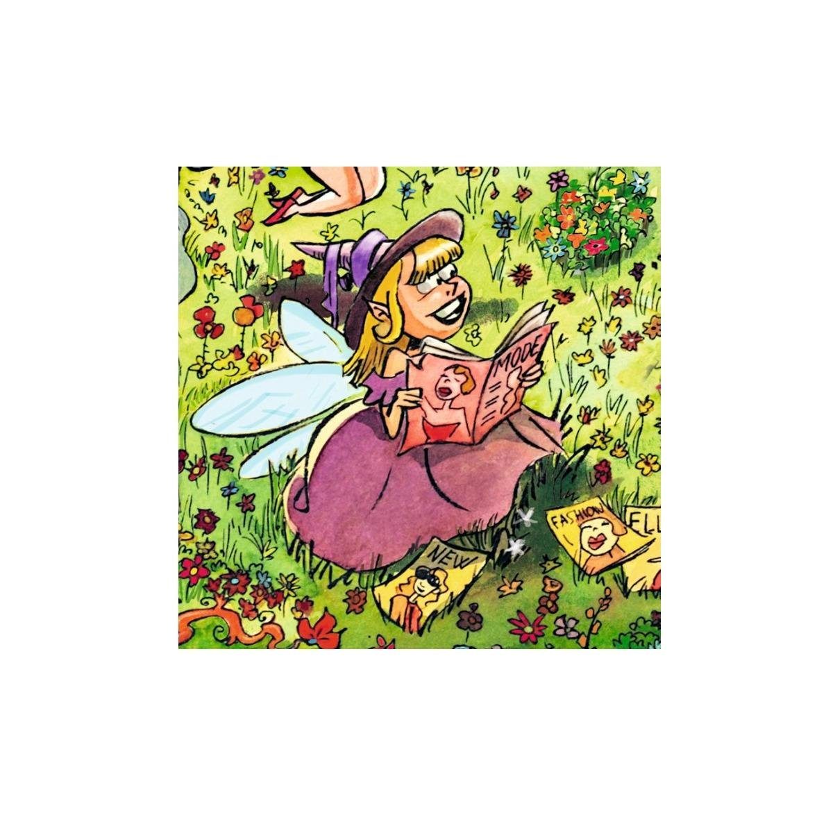 HEYE Puzzle 294144 Teile Tales, - -..., 1500 Dreieck, Fairy im Cartoon 1500 Puzzleteile