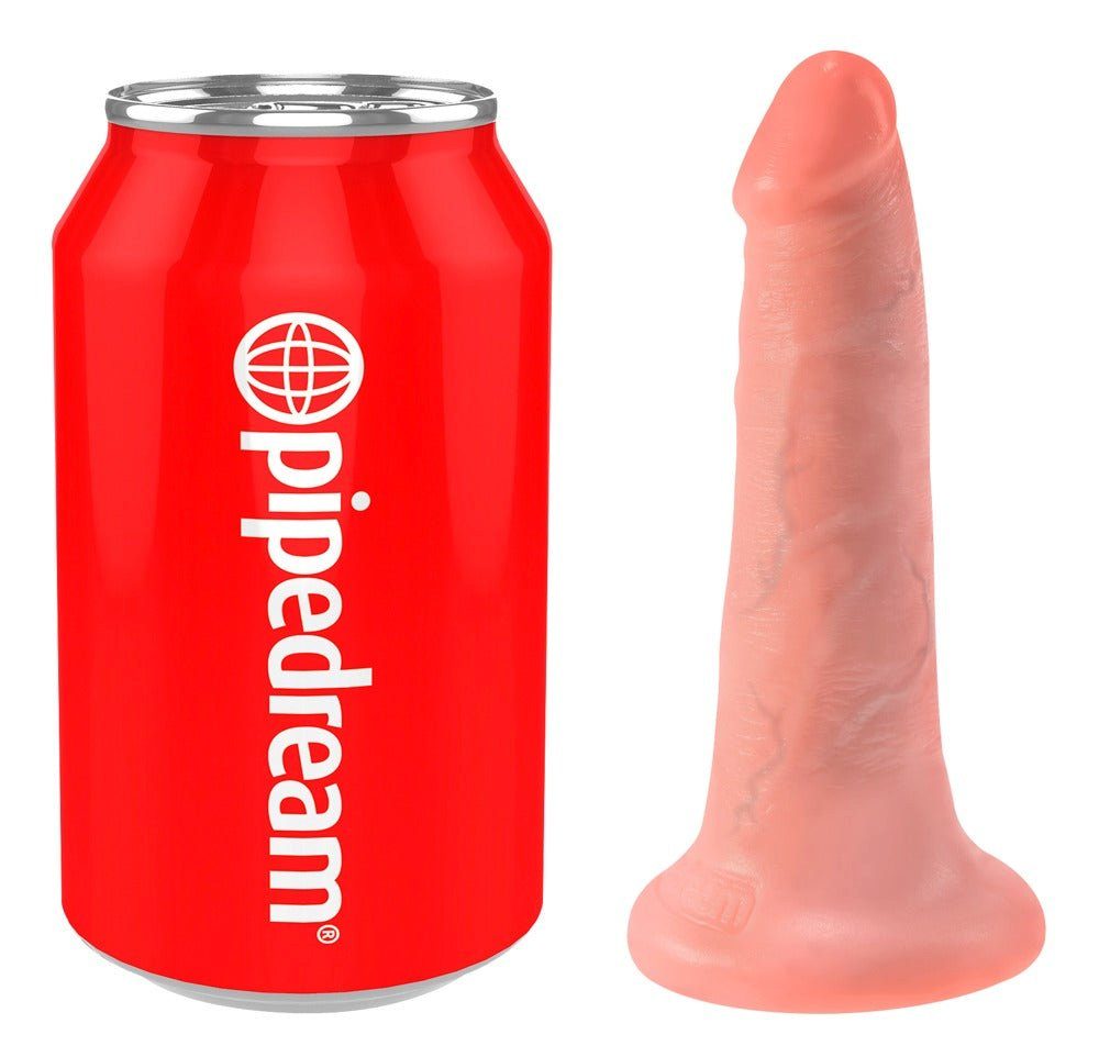 Biegsam Penisdildo COCK Dildo Cock“ „5" mit KING Saug-/Standfuß,