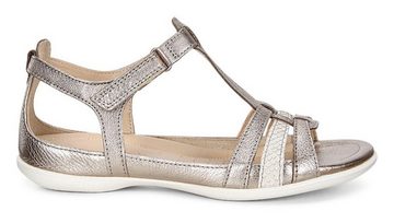 Ecco FLASH Riemchensandale, Sommerschuh, Sandalette, Klettschuh, im Metallic-Look