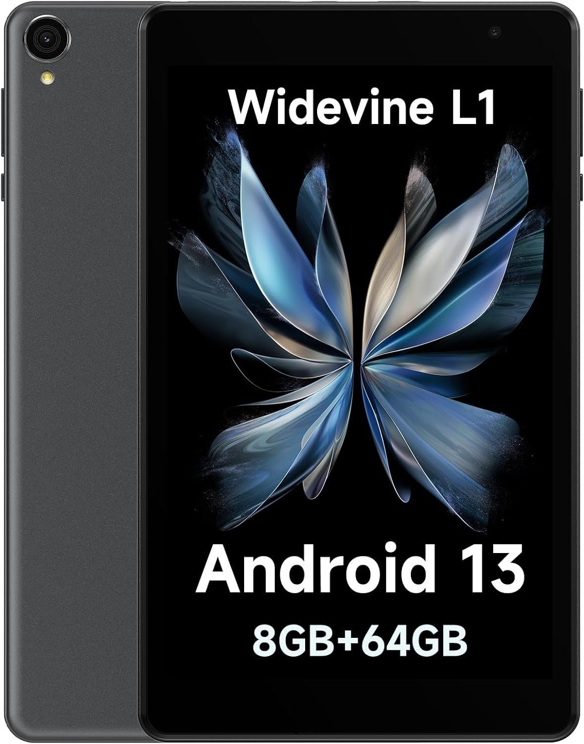 ALLDOCUBE iPlay 50 Mini Lite HD 1280 × 800 IPS Display, 8(4+4) GB RAM /TF 512GB Tablet (8", 64 GB, Android 13, 4G LTE, mit Octa-Core 1.8GHz, 5GHz WiFi, Bluetooth 5.2 Widevine L1/Google GMS)