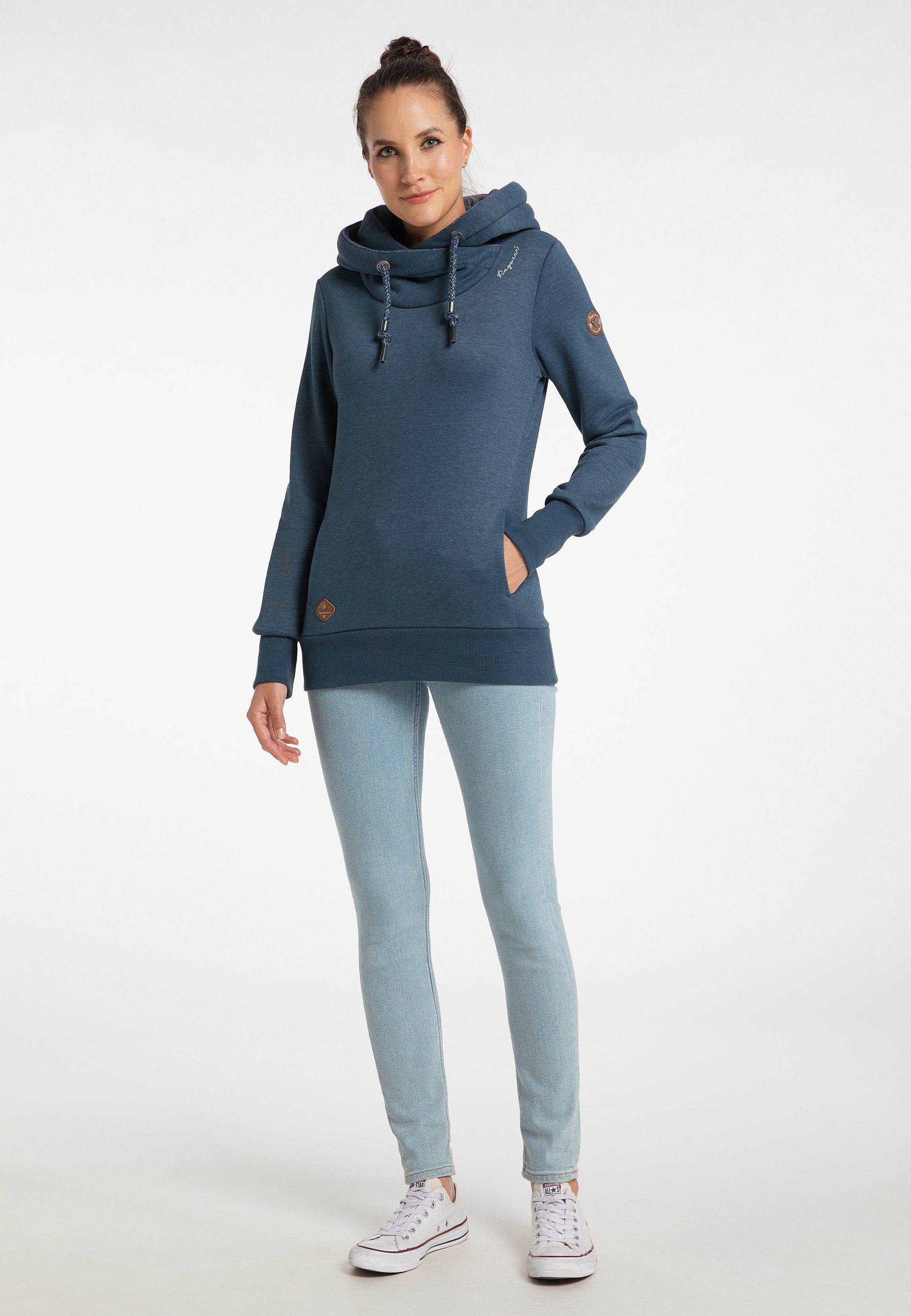 Nachhaltige Ragwear Vegane BLUE GRIPY BOLD Sweatshirt & Mode