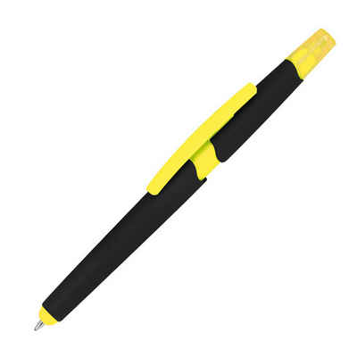 Livepac Office Kugelschreiber 5 Touchpen Kugelschreiber mit Textmarker und Touchfunktion / Farbe: ge
