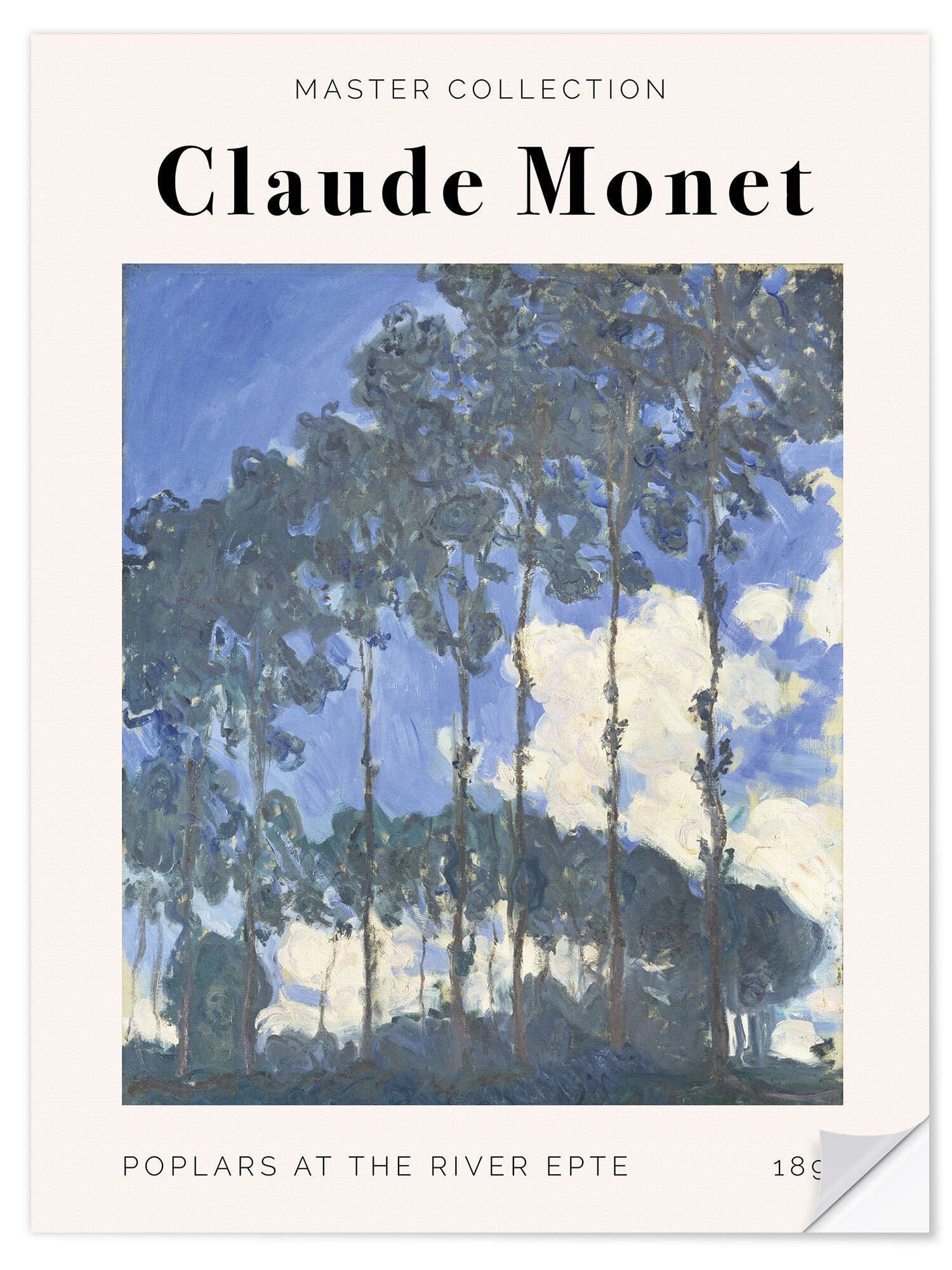 Wandfolie Claude Monet
