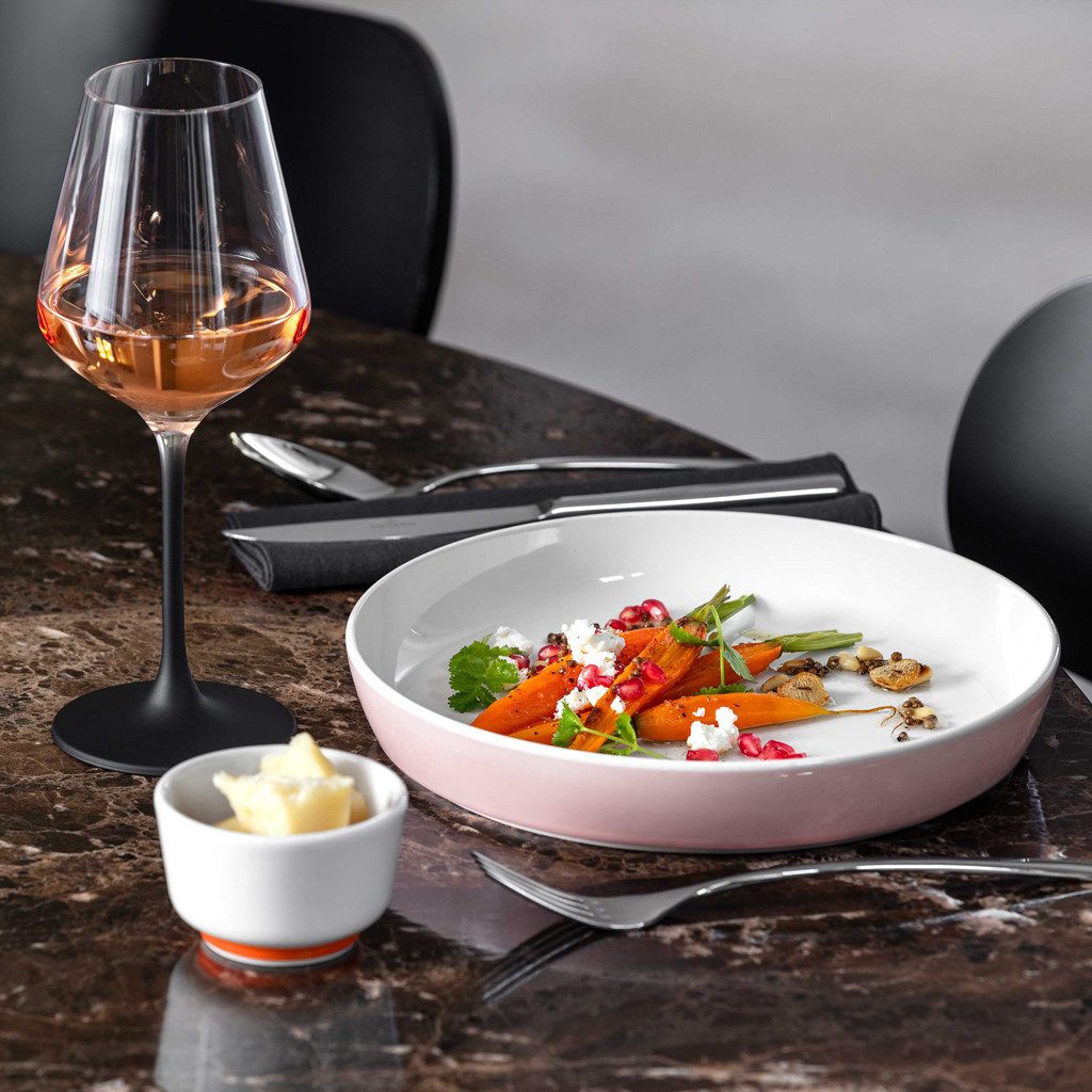 Villeroy & Boch Speiseteller The Memphis Collection Pastaschale 24x4cm, (1 St), Premium Porcelain, mikrow.- & spülm.sicher, Made in Germany