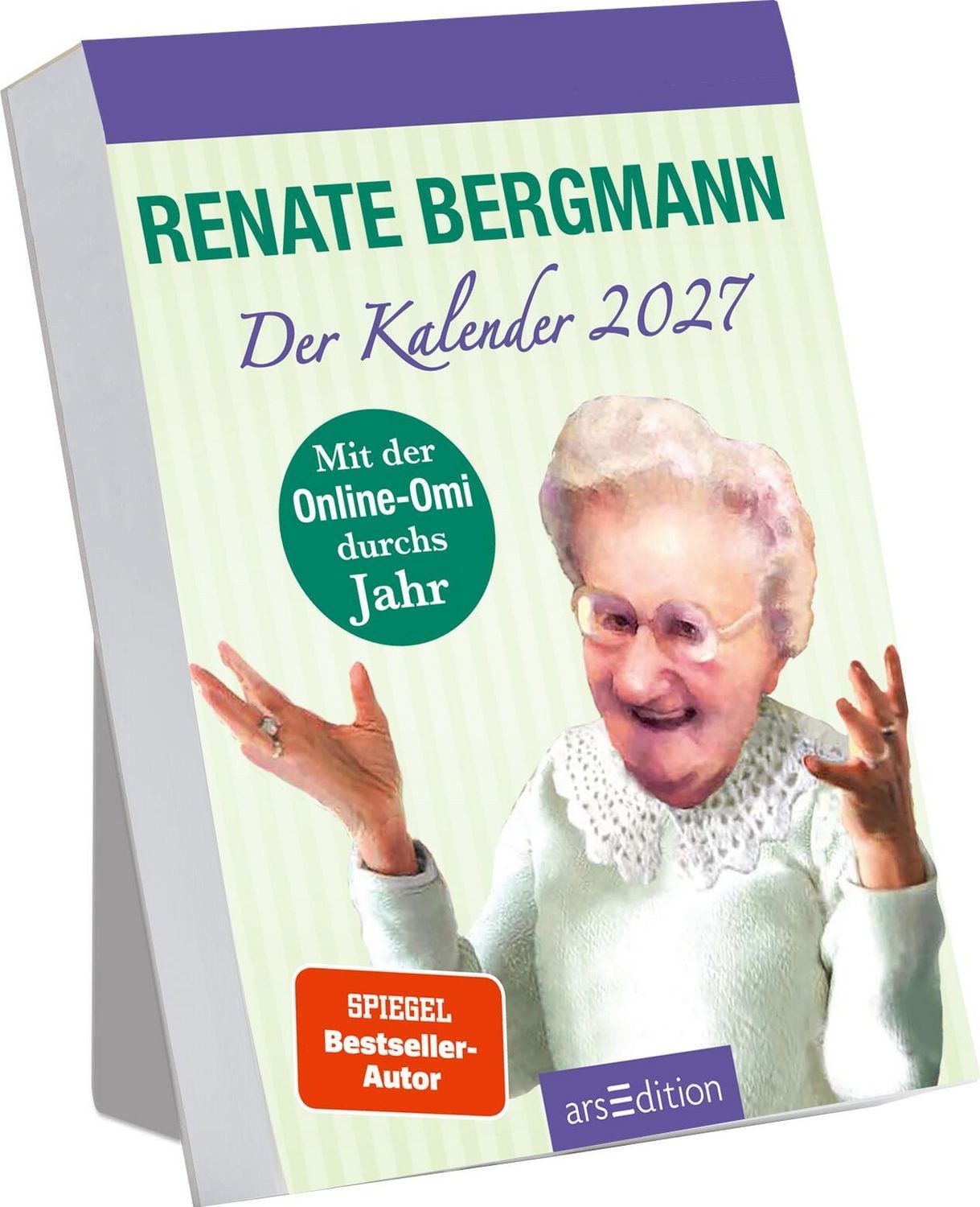 Tischkalender Abreißkalender Renate Bergmann - Der Kalender 2027