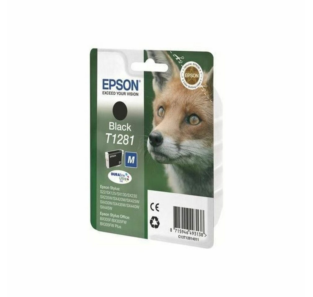 Thumbnail - Epson Druckerband Ink Black Schwarz (C13T12814012)