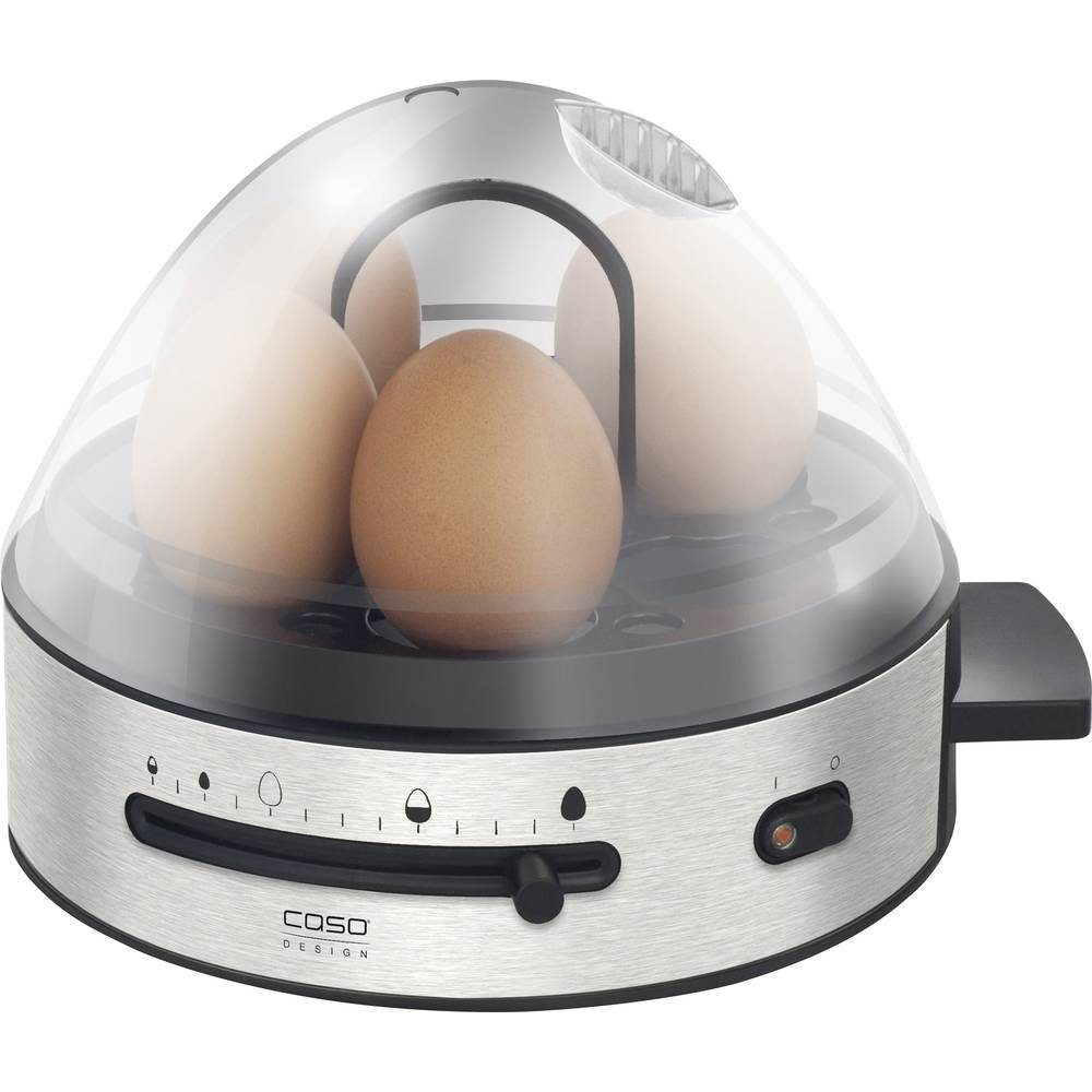 Caso Eierkocher Eierkocher E7, einstellbare Härtegradregulierung,  Elektronischer Eierkocher für 7 Eier