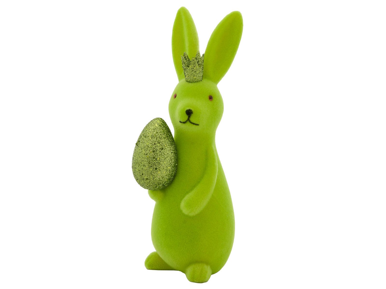 Werner Voß Dekofigur Voß Hase mit Ei grün 10x7x21 cm