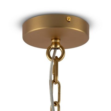 Maytoni Hängeleuchte Kronleuchter Bowi in Gold E14 6-flammig, keine Angabe, Leuchtmittel enthalten: Nein, warmweiss, Hängeleuchte, Pendellampe, Pendelleuchte