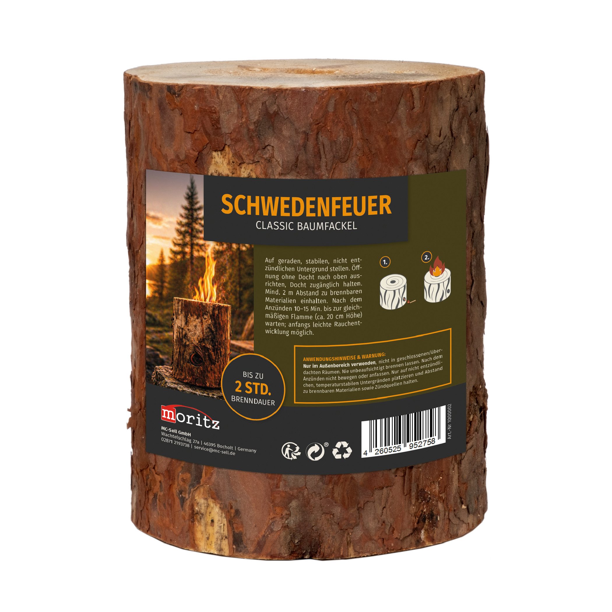 Moritz Feuerstelle Schwedenfeuer Sorgen Sie für Stimmung
