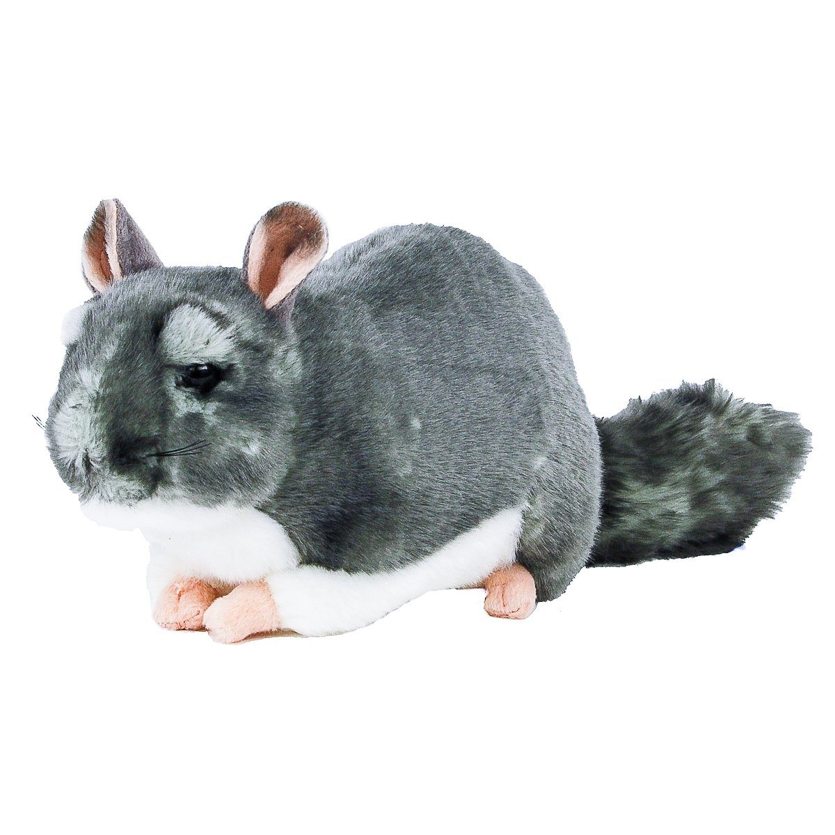 Teddys Rothenburg Kuscheltier Chinchilla 28 cm grau Plüschtier