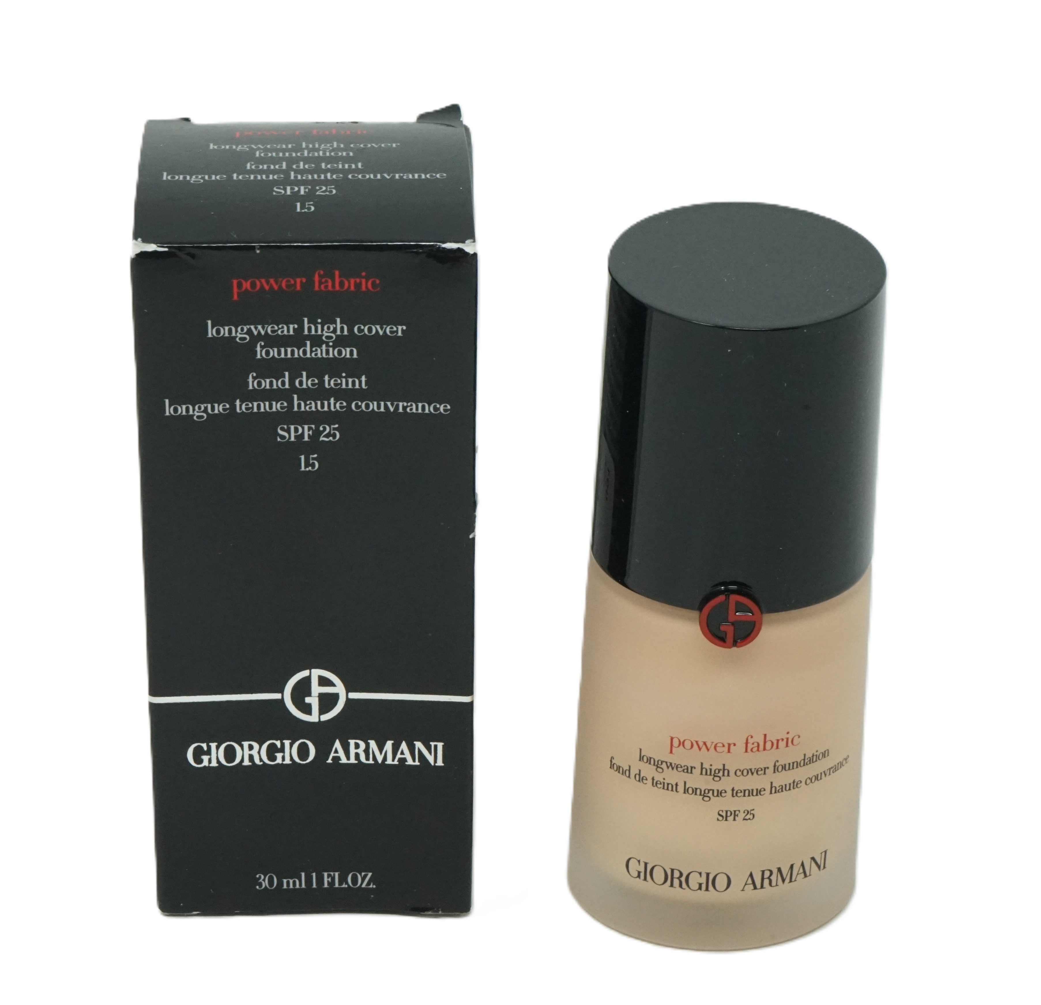 Giorgio Armani Foundation Giorgio Armani power fabric longwear high cover 1.5 Foundation 30ml