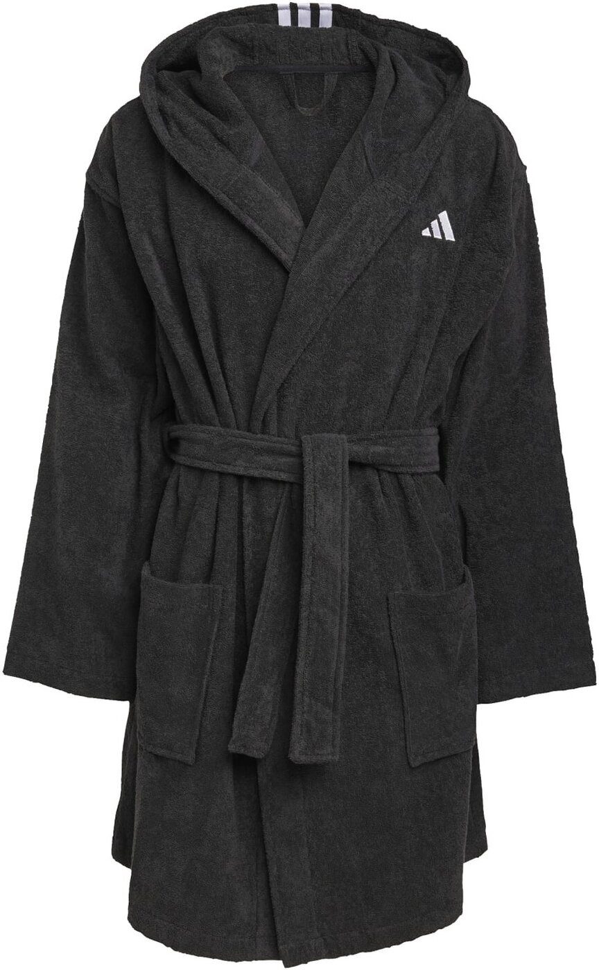 adidas Sportswear Bademantel BATHROBE HOODED BLACK günstig online kaufen