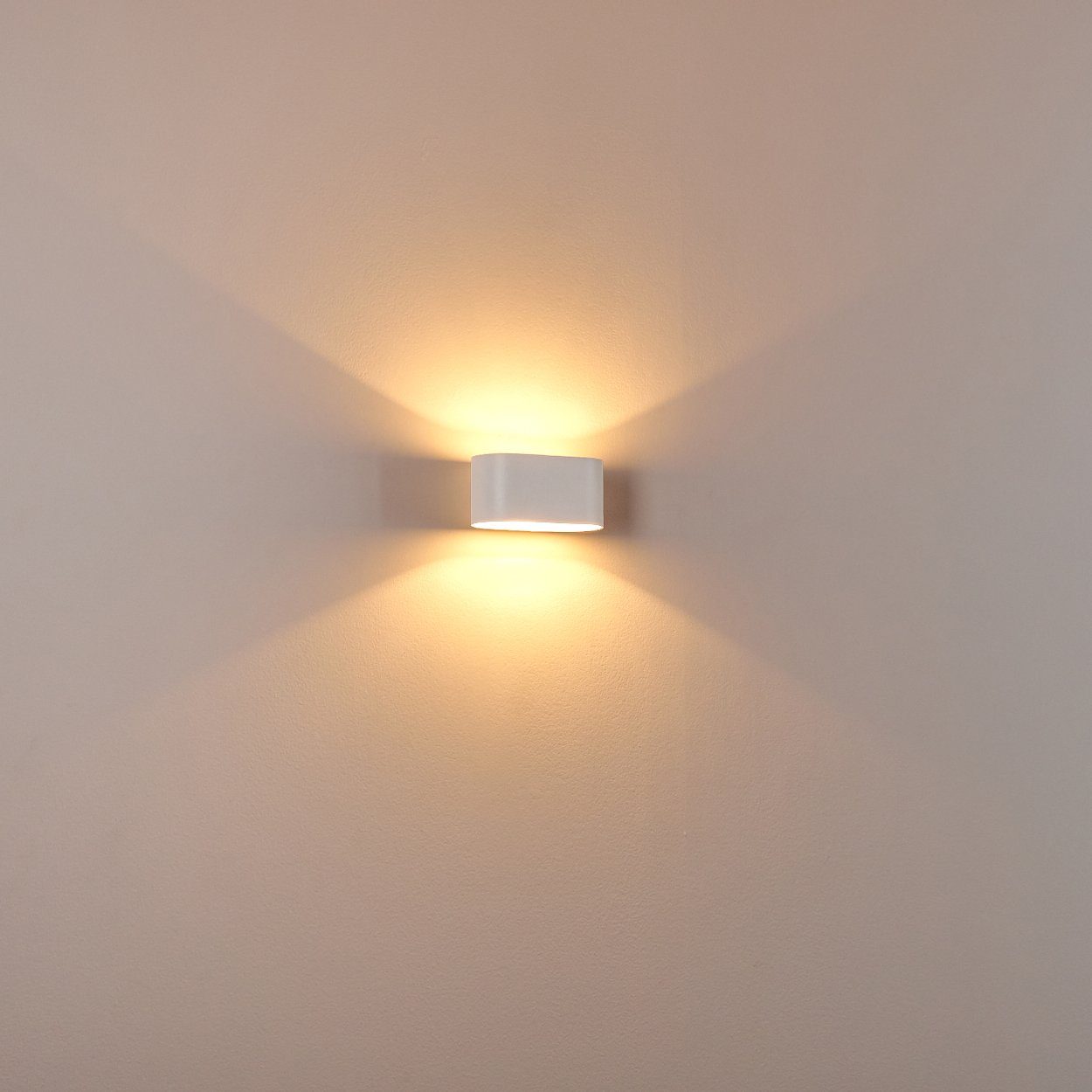 Wandlampe aus in Leuchtmittel, Down-Effekt 1xG9, »Leuca« hofstein Wandleuchte Metall & Lichteffekt, ohne Innen Up Weiß, mit moderne mit
