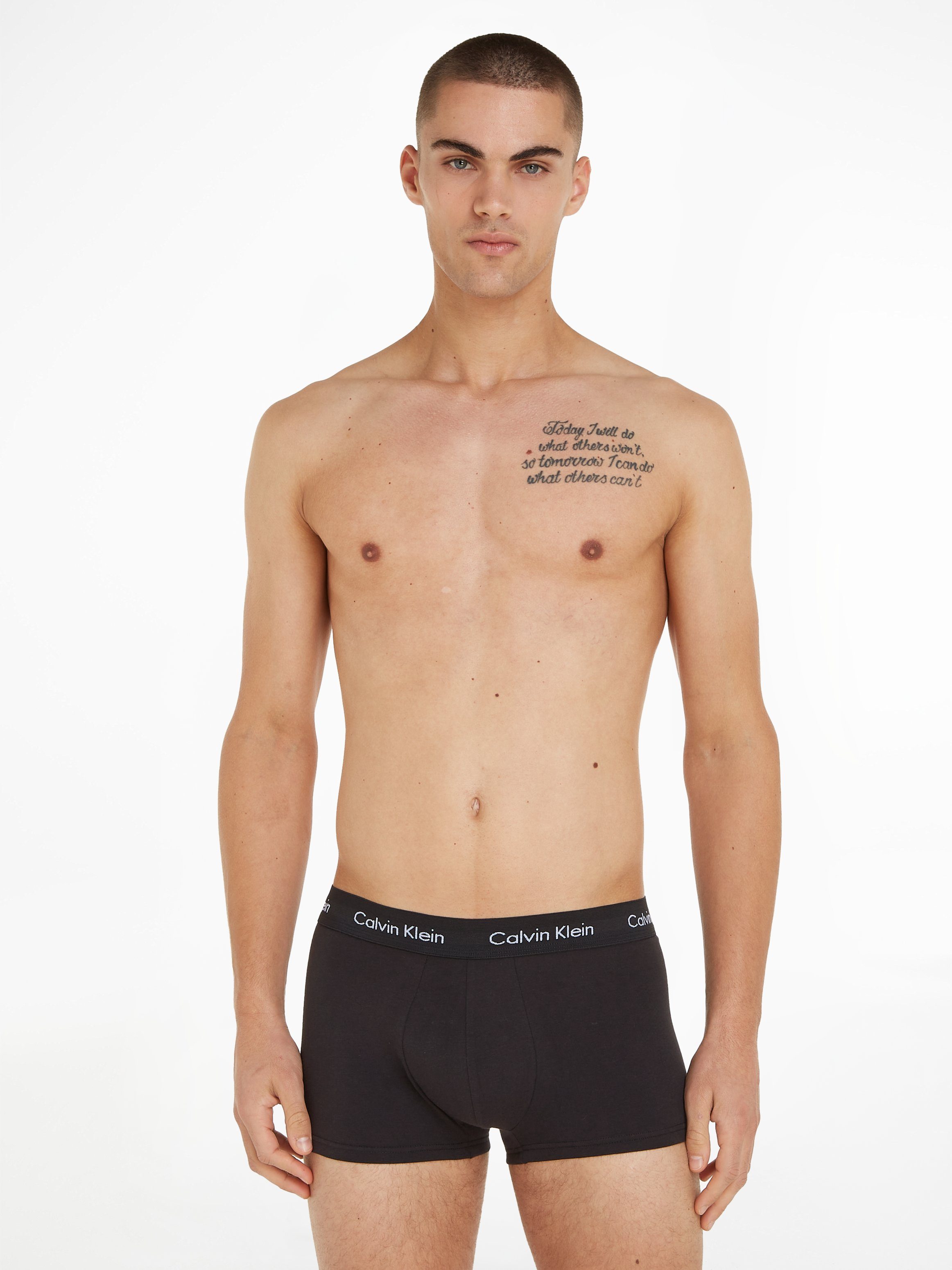 Calvin Klein Underwear Trunk CK Low Rise Trunk 3 PACK (3-St) in blautönen