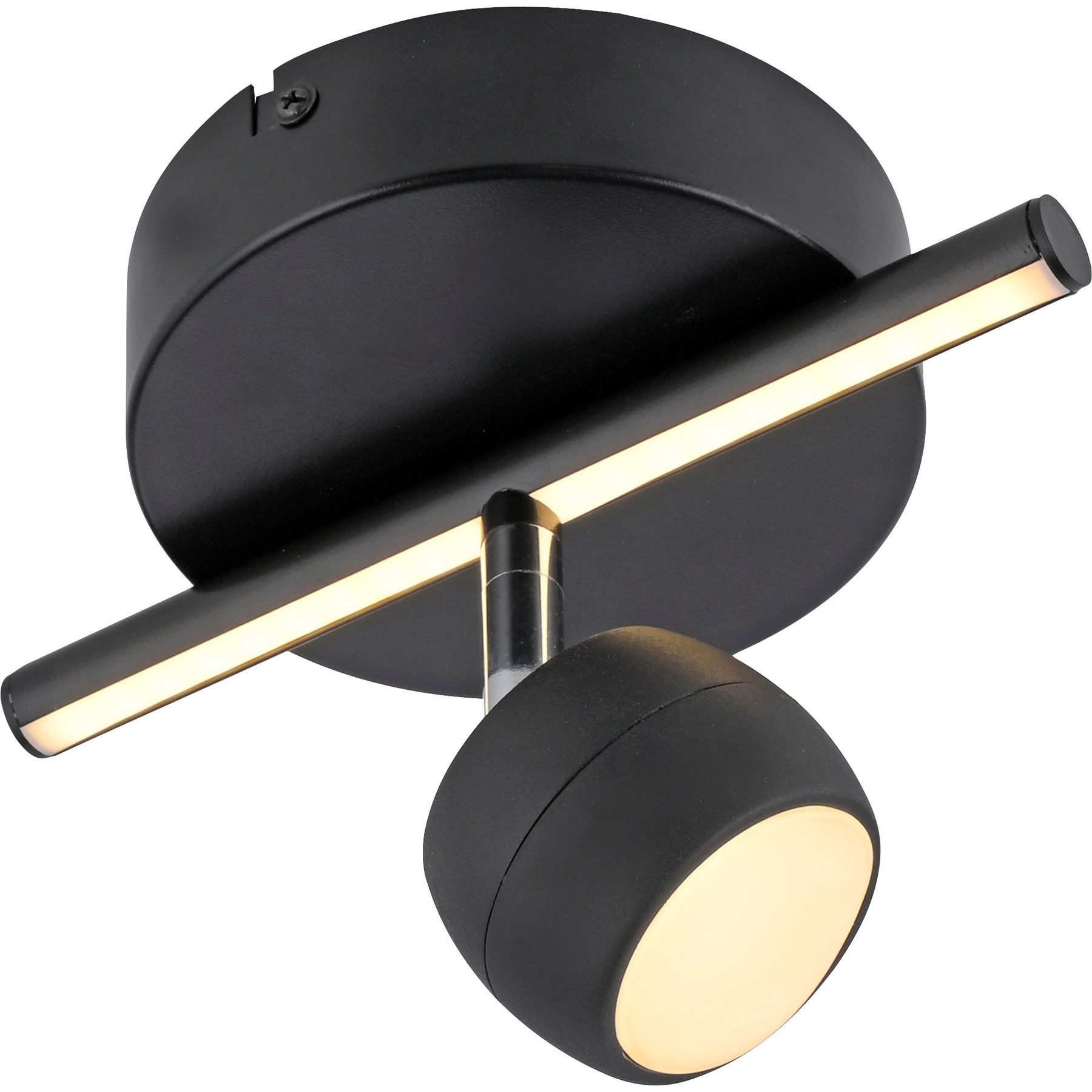 JUST LIGHT LED Deckenleuchte JUST LIGHT LED-Deckenleuchte 11400-18, 6,10W, 3000K, 705lm, warmweiß