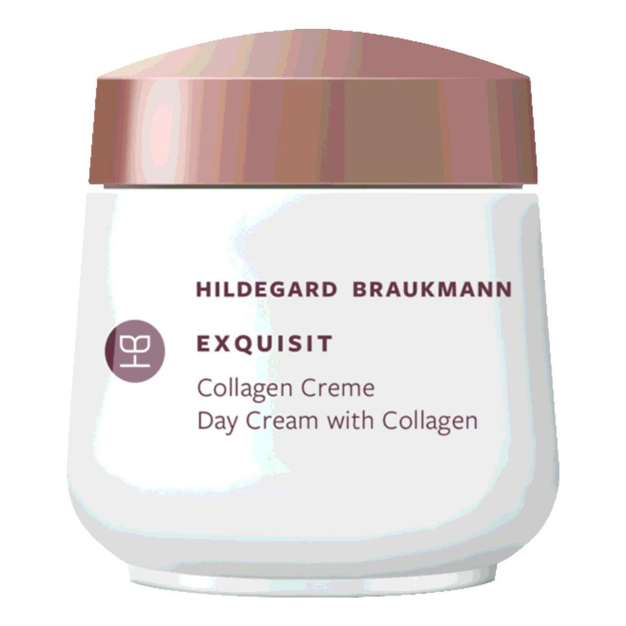 Hildegard Braukmann Tagescreme Exquisit Collagen Creme Tag, Straffende Pflege – Mikropeptide stimulieren die K