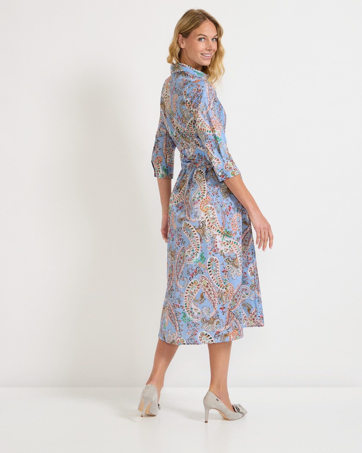 Reitmayer Trachtenkleid Paisley-Hemdblusenkleid