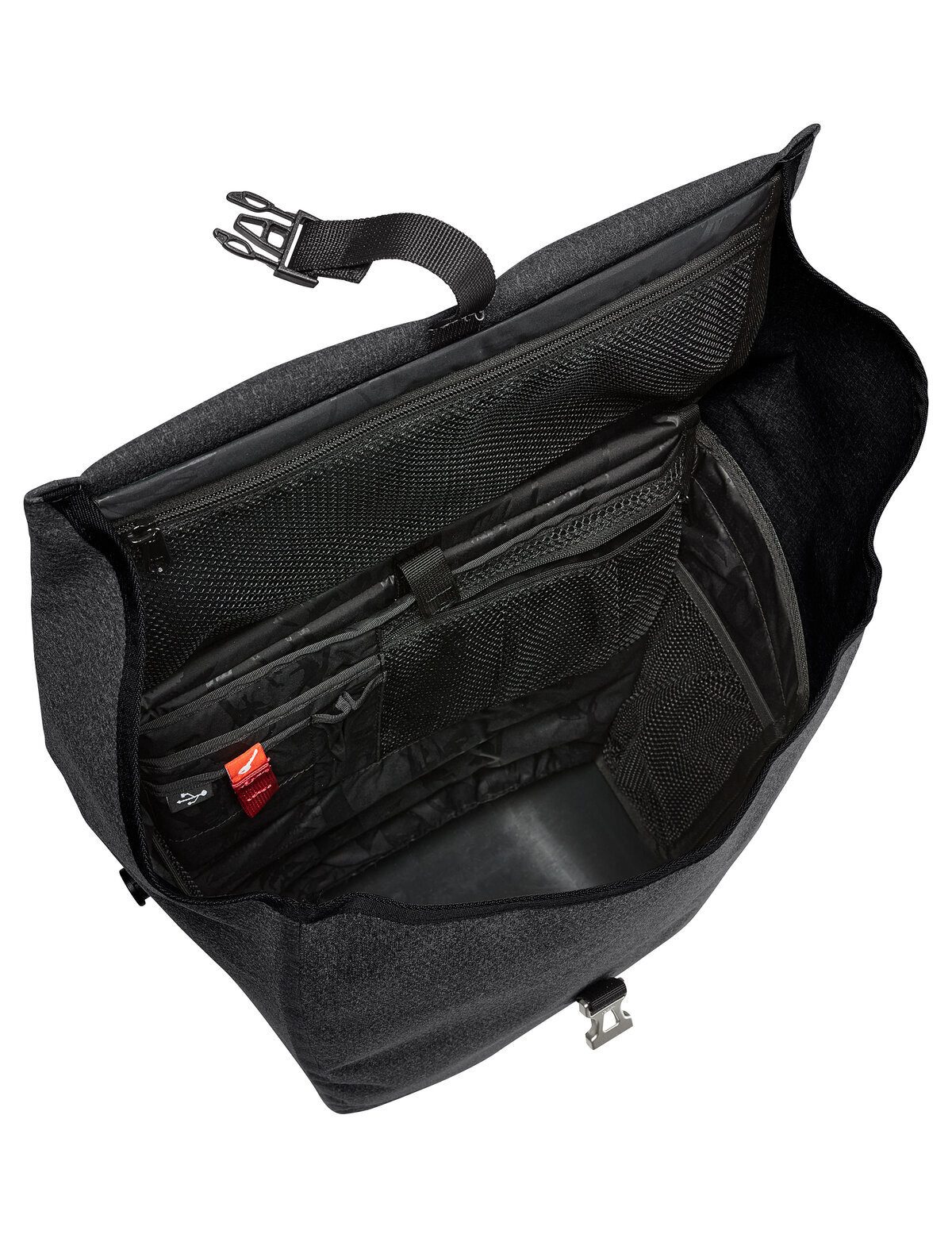 VAUDE Gepäckträgertasche ReCycle Commute Single (1-tlg., 1), Made in Germany