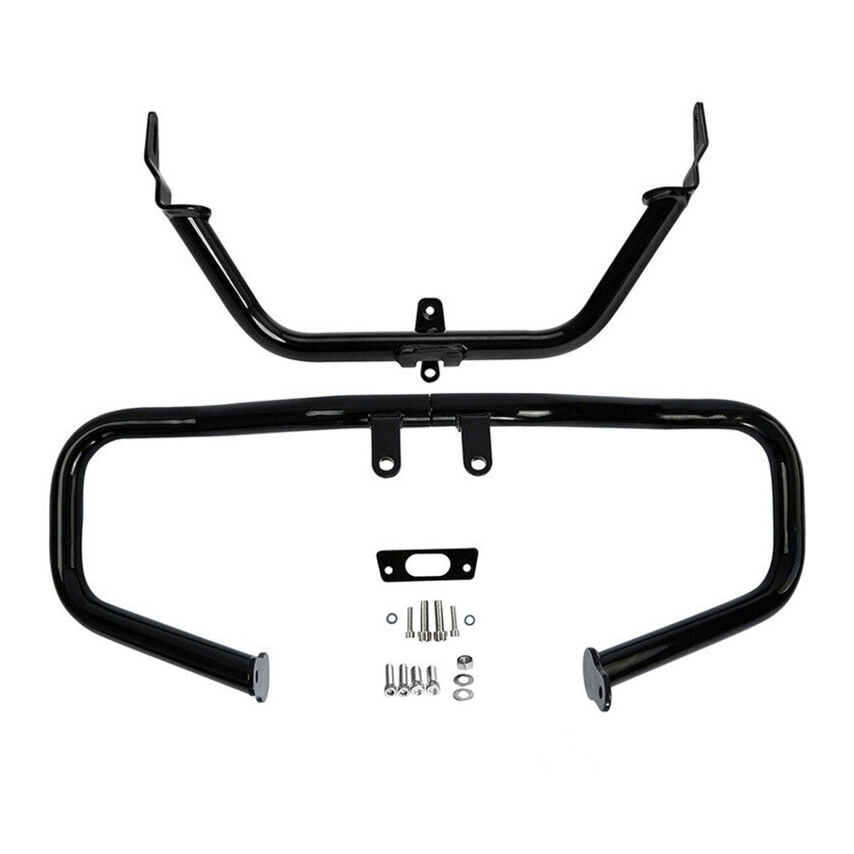 Craftride Motor-Schutzhülle Sturzbügel für Harley Davidson Road Glide Special 15-23 CH6 schwarz