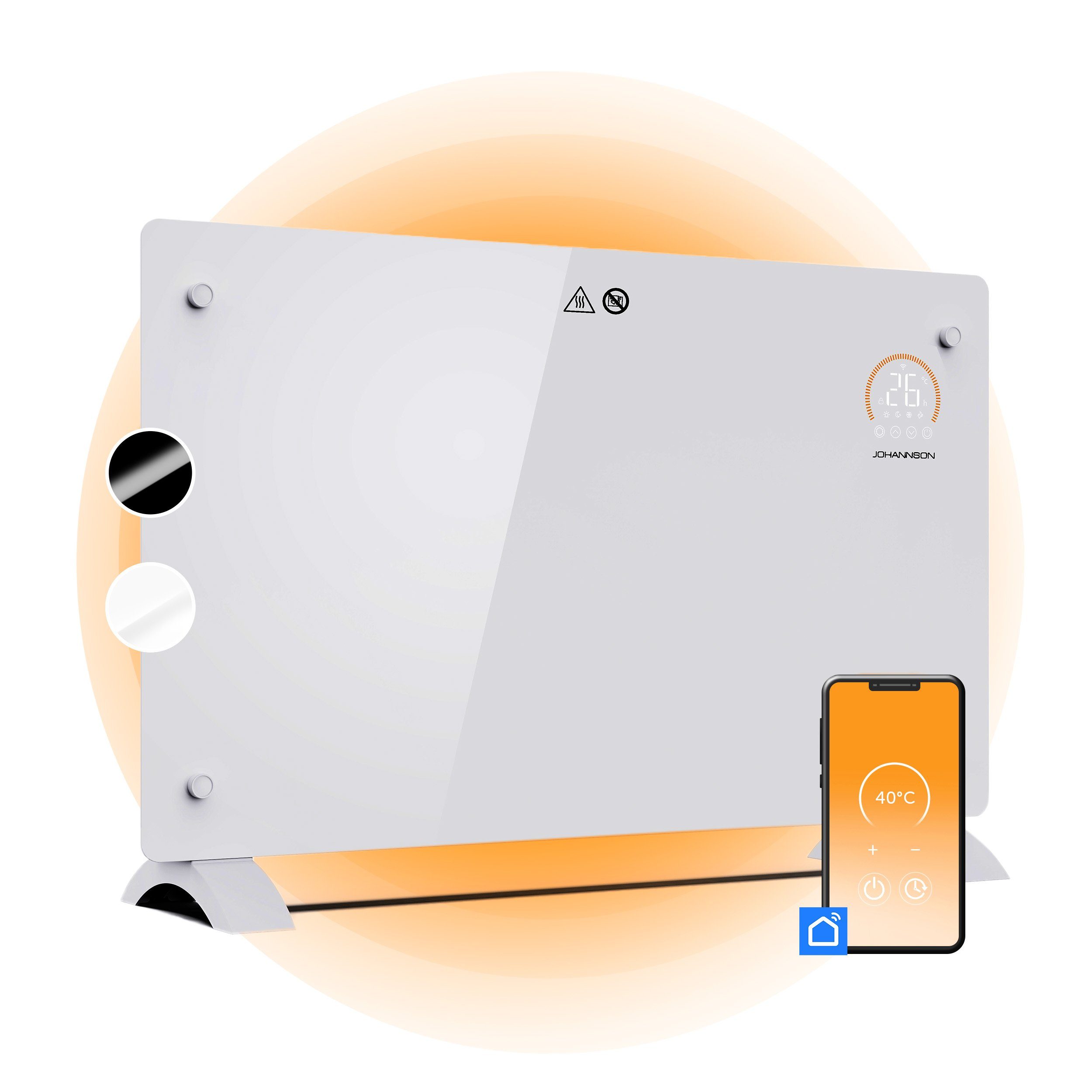 Johannson Konvektor Elektroheizung Aurora 2000W Konvektor günstig online kaufen