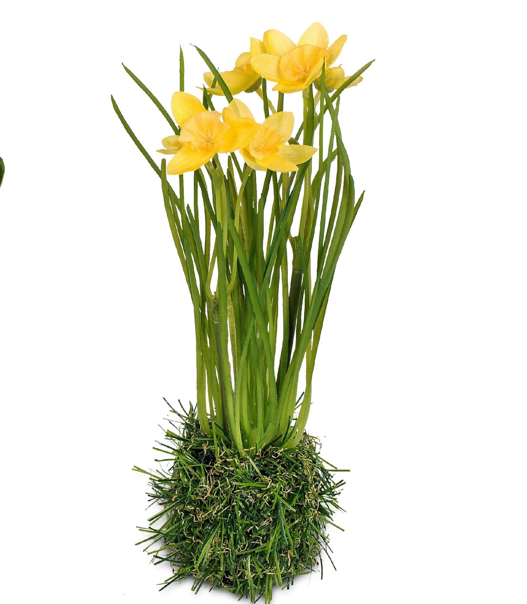 Kunstgras Frühlingszeit, formano, Höhe 20 cm, Höhe: 20cm, Farbe: Gelb, Motiv: Blume