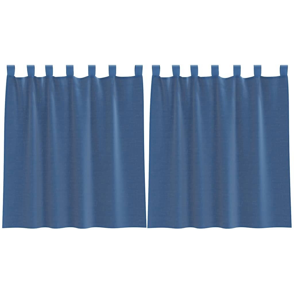 vidaXL Vorhang Voile Vorhänge mit Stangentaschen günstig online kaufen