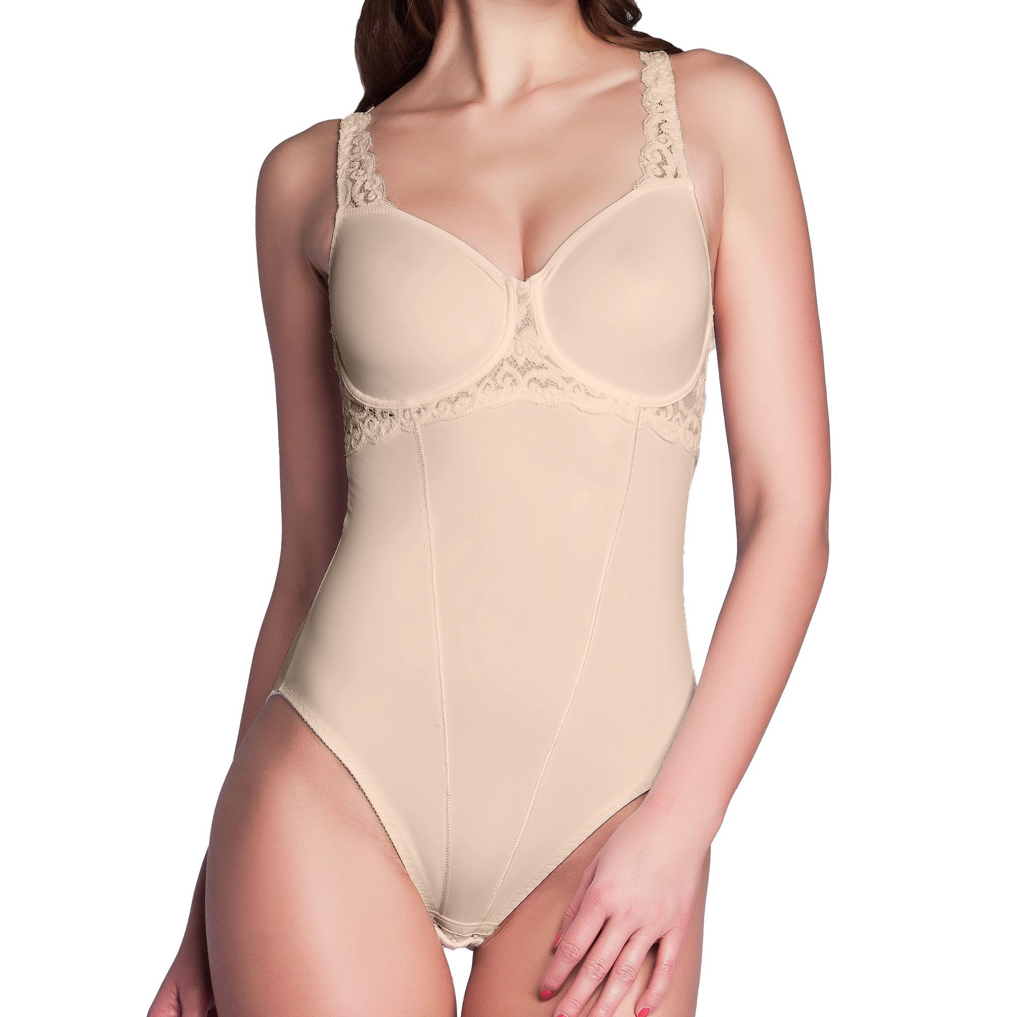 Miss Perfect Body 5589 Figurformender Minimizer Funktionsbody mit Spitze