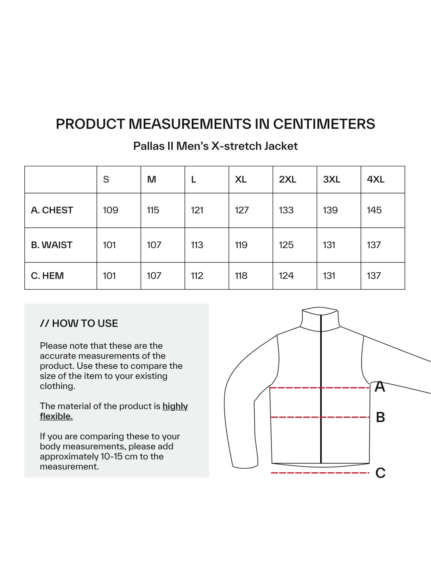 HALTI Funktionsjacke Pallas II M X-Stretch Jacket B36