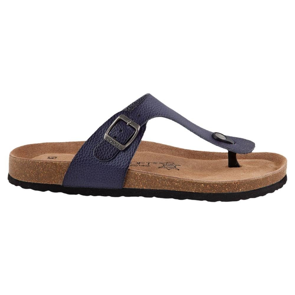Biosoft Comfort & Easy Walk Biosoft Herren Sandalen Zehentrenner Leder Optik Größe 43 - 47 DAVID Sandale