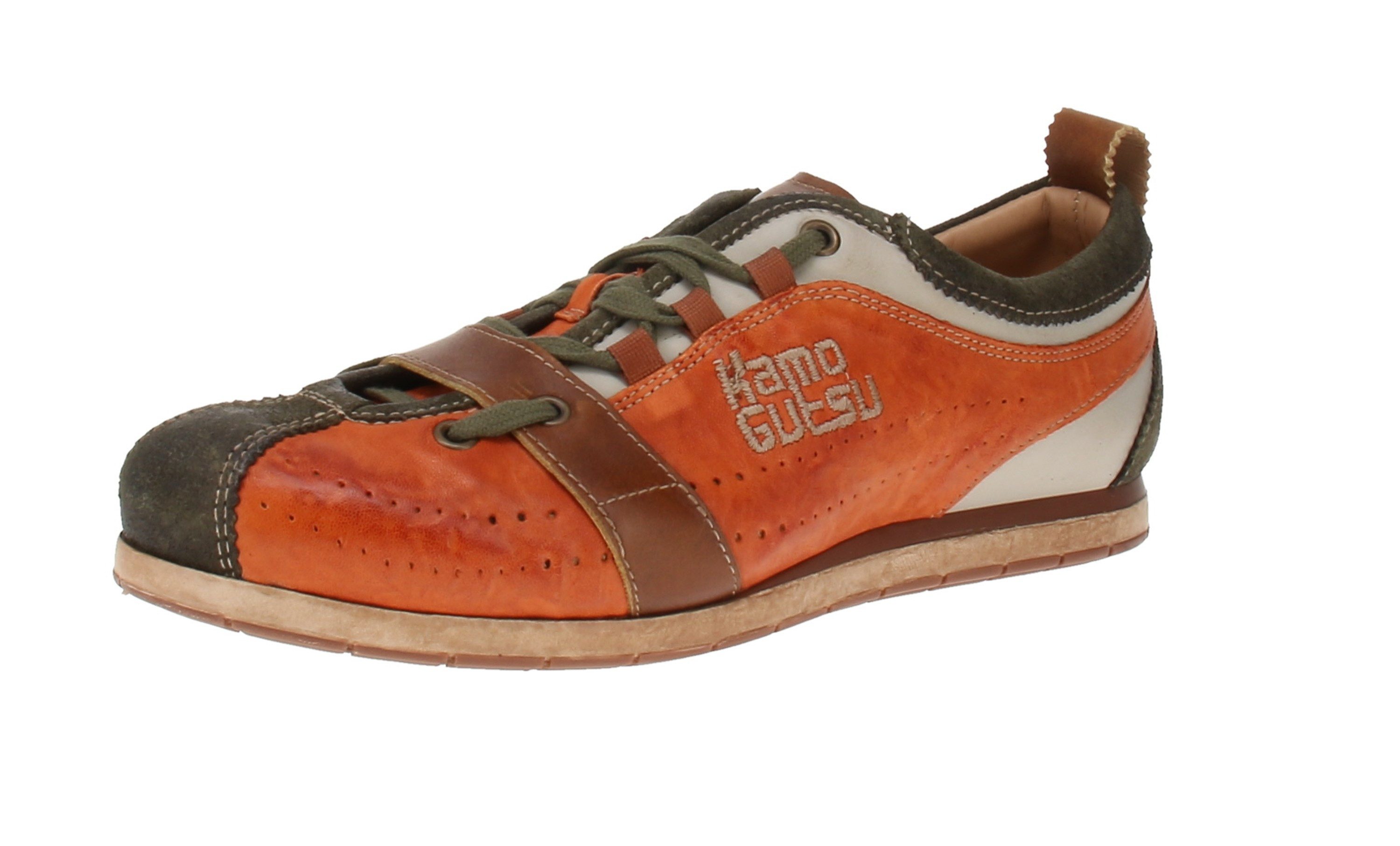 Kamo Gutsu TIFO-017 - Herren Freizeitschuhe - Bosco-Siena Sneaker