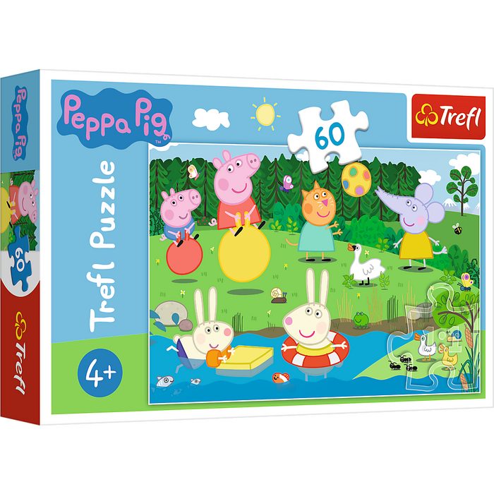 Trefl Puzzle Trefl 17326 Peppa Pig 60 Teile Puzzle Puzzleteile