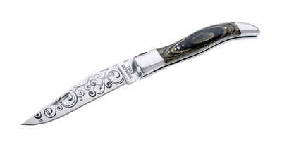Taschenmesser KLAPPMESSER 22cm Edelstahl Holzgriff Taschenmesser Messer 25, Outdoormesser Knife