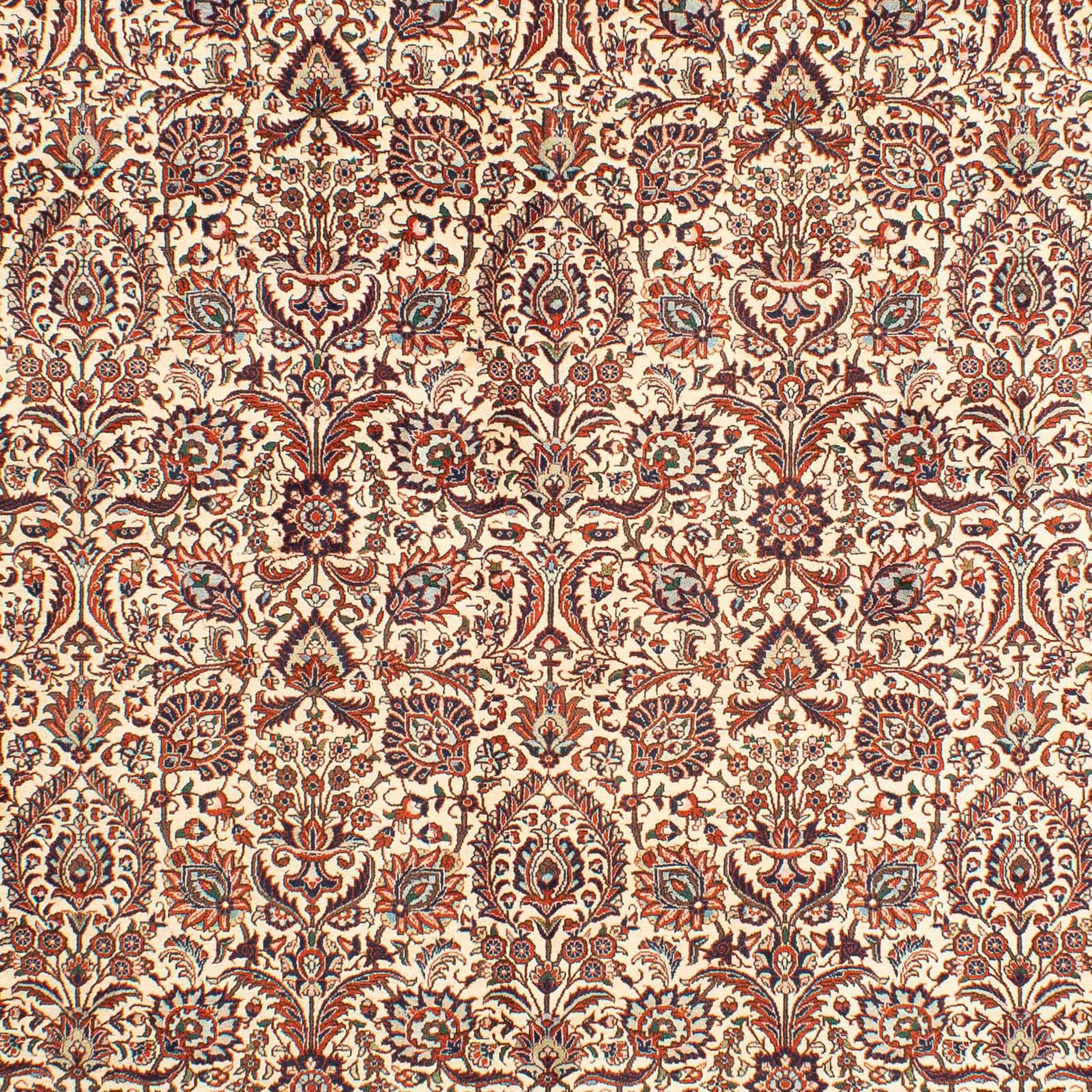 Orientteppich Perser - Bidjar Zertifikat rechteckig, Höhe: x 291 mm, beige, mit 15 - cm morgenland, 205 Wohnzimmer, - Einzelstück Handgeknüpft
