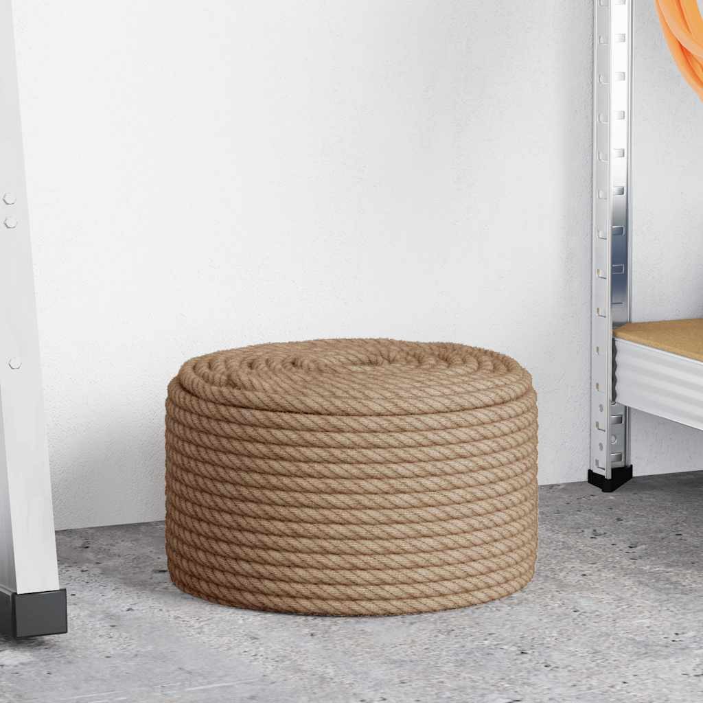 vidaXL Seil Seil 100% Jute 10 mm 100 m (1-tlg)