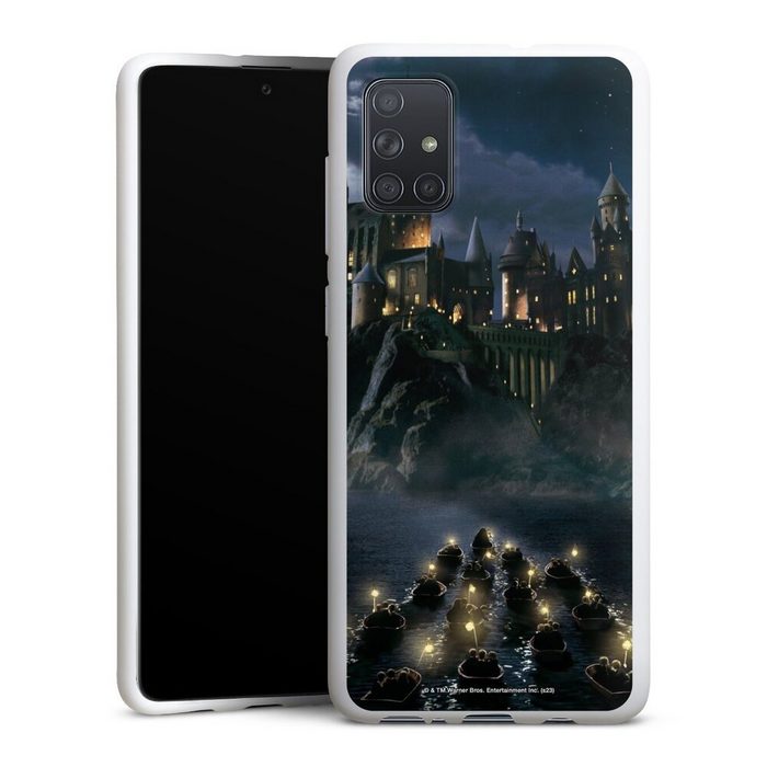 DeinDesign Handyhülle Hogwarts by Night Samsung Galaxy A71 Silikon Hülle Bumper Case Handy Schutzhülle